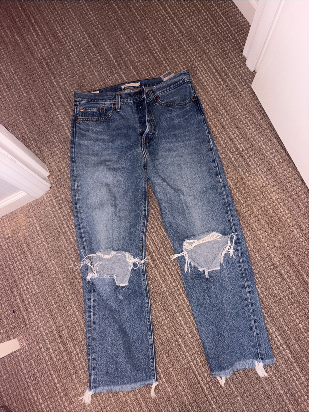 Levi's Medium Blue Wedgie Straight